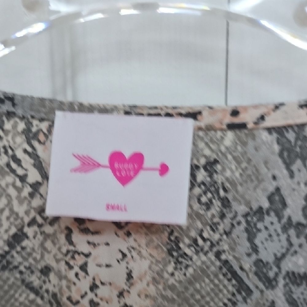 5 For $25 Buddy Love Snake Print Maxi Dress - Picture 7 of 7
